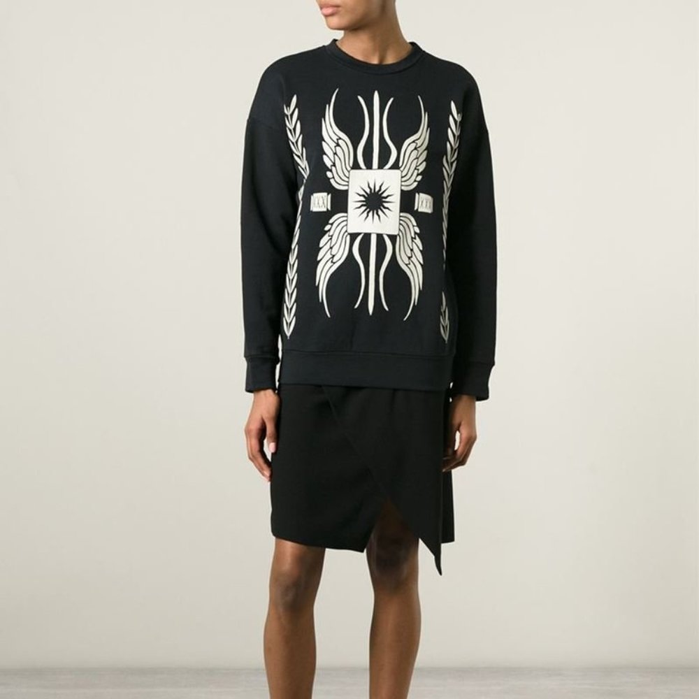Fausto Puglisi gladiator pullover sweatshirt 40/Small
